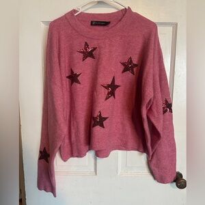 New York & Company Pink Super Soft Top